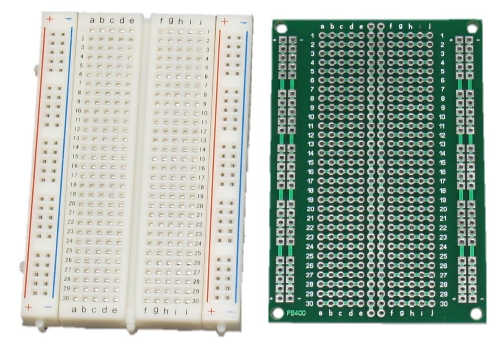 Figure 1. Protoboard/Breadboard